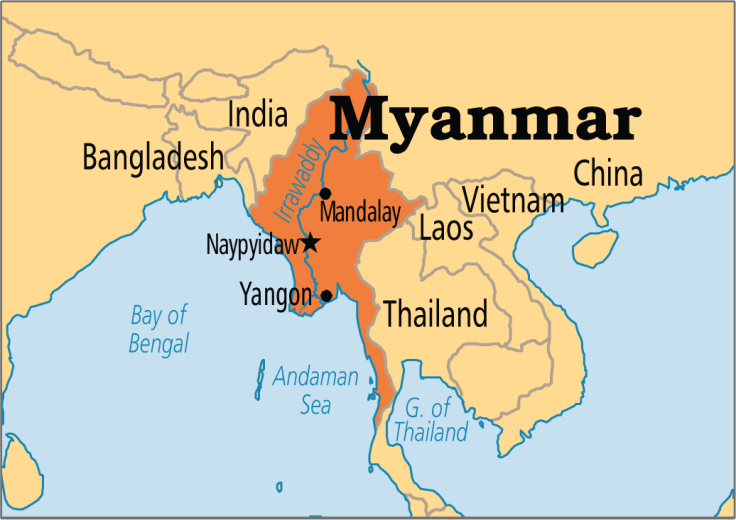 Myanmar Map